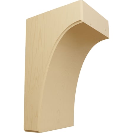 Ekena Millwork 5 1/4"W x 6"D x 10"H Clarksville Bracket, Alder BKTW05X06X10CVAL